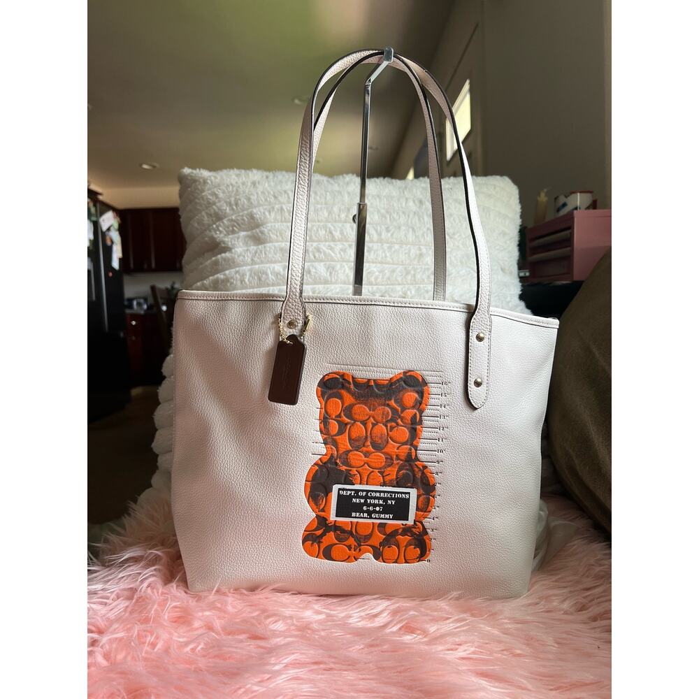 Coach Vandal Gummy Bear Zip Top Tote